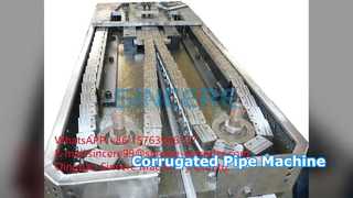 Single Wall Corrugated Pipe Machine