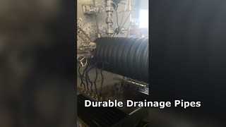 HDPE Inner Rib Enhanced corrugated pipe production line
