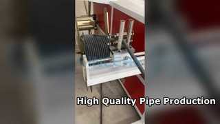 خط اکستروژن لوله راه راه تک جداره تولید با کیفیت بالا