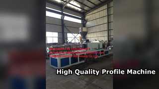 Plastic Decking PVC Profile Extrusion Machine
