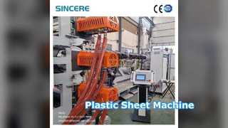 Plastic Sheet Extrusion Machine PE PP ABS